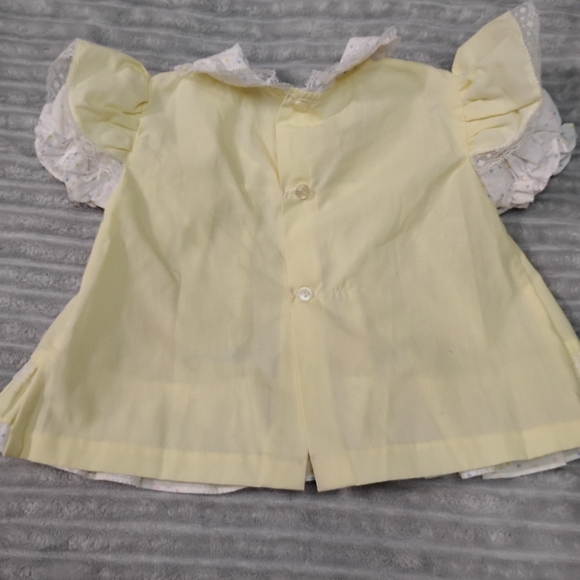 Vintage Baby Dresses and Romper Made In USA 12 Months 18 Months Handmade - Picture 12 of 16